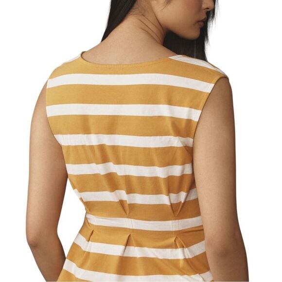 Anthropologie Maeve Sleeveless V-Neck Corset Blouse Tank Top size small - Picture 2 of 7